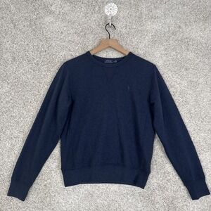 RALPH LAUREN Navy Blue Sweatshirt - Medium